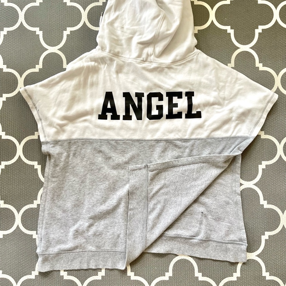 Victoria’s Secret Angel poncho hooded sweatshirt Large